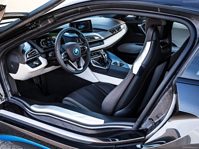 BMW i8 2015 tote bag