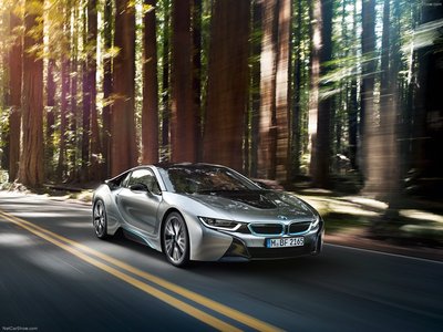 BMW i8 2015 Poster with Hanger