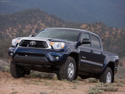 Toyota Tacoma 2012 Poster with Hanger