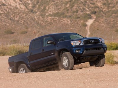 Toyota Tacoma 2012 Poster with Hanger