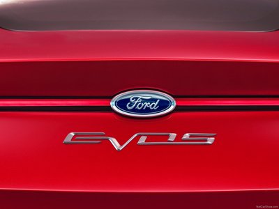 Ford Evos Concept 2011 metal framed poster