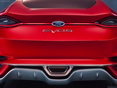 Ford Evos Concept 2011 canvas poster