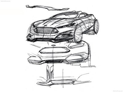 Ford Evos Concept 2011 Tank Top