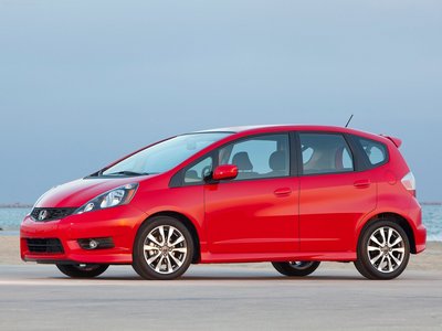 Honda Fit Sport 2012 Poster with Hanger