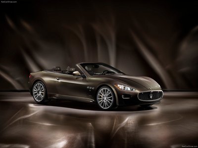 Maserati GranCabrio Fendi 2012 poster