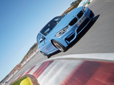 BMW M3 Sedan 2015 canvas poster