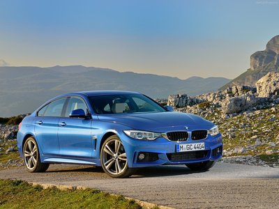 BMW 428i Gran Coupe M Sport 2015 canvas poster