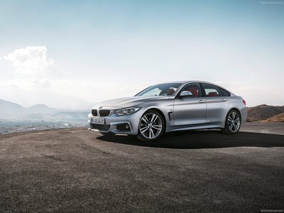 BMW 4 Series Gran Coupe 2015 Poster with Hanger