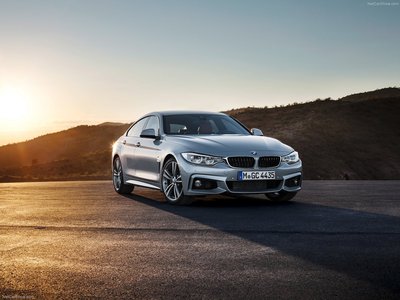 BMW 4 Series Gran Coupe 2015 Poster with Hanger