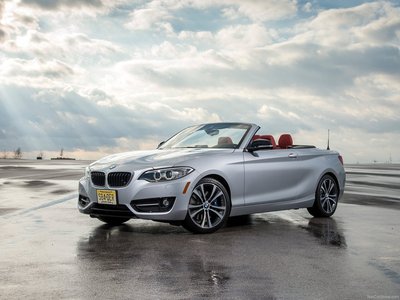 BMW 2 Series Convertible 2015 canvas poster