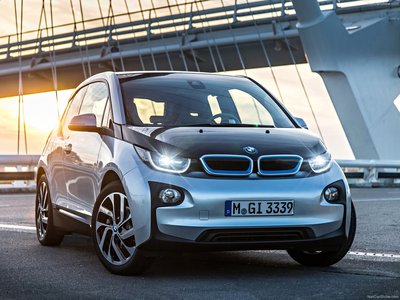 BMW i3 2014 canvas poster