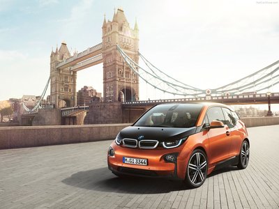 BMW i3 2014 canvas poster