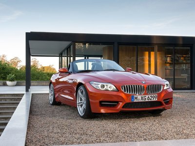 BMW Z4 Roadster 2014 Poster with Hanger