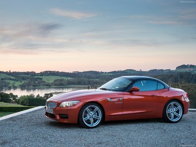 BMW Z4 Roadster 2014 canvas poster