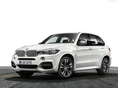 BMW X5 M50d 2014 Poster with Hanger