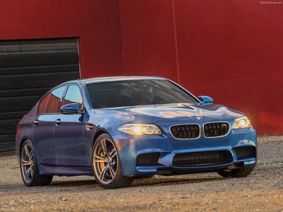 BMW M5 2014 Poster with Hanger
