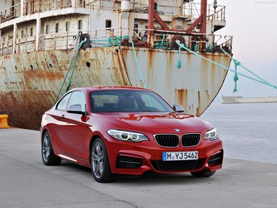 BMW M235i Coupe 2014 Poster with Hanger