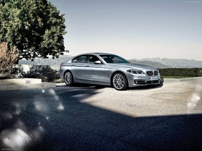 BMW 5 Series 2014 Poster with Hanger