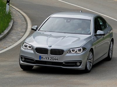 BMW 5 Series 2014 canvas poster