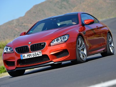 BMW M6 Coupe 2013 canvas poster