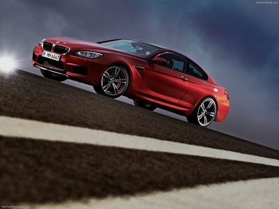 BMW M6 Coupe 2013 Poster with Hanger