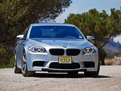 BMW M5 US Version 2013 Poster with Hanger