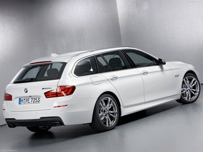 BMW M550d xDrive Touring 2013 Poster with Hanger