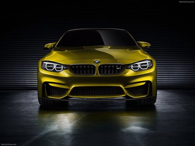 BMW M4 Coupe Concept 2013 Poster with Hanger