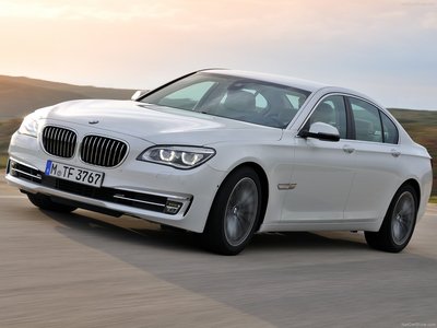 BMW 7 Series 2013 canvas poster