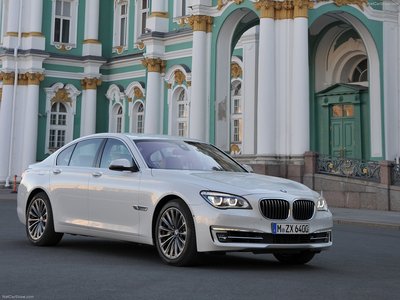 BMW 7 Series 2013 Poster with Hanger