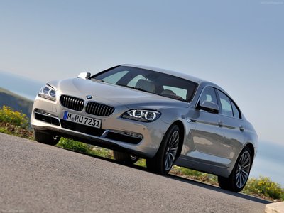 BMW 6 Series Gran Coupe 2013 canvas poster