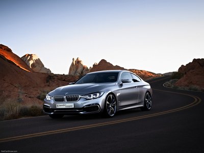 BMW 4 Series Coupe Concept 2013 Poster with Hanger