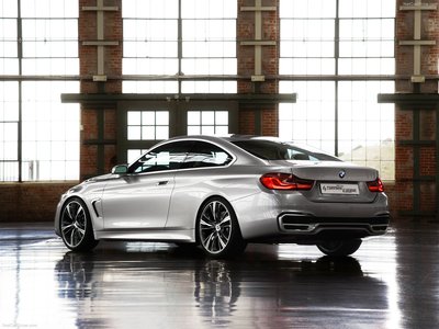 BMW 4 Series Coupe Concept 2013 canvas poster