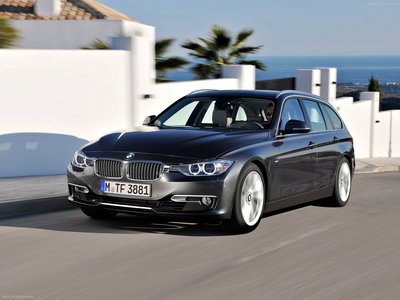 BMW 3 Series Touring 2013 canvas poster