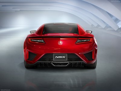 Acura NSX 2016 canvas poster