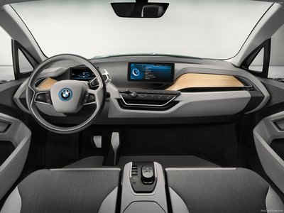 BMW i3 Coupe Concept 2012 Poster with Hanger
