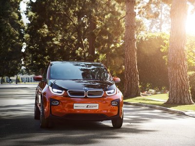 BMW i3 Coupe Concept 2012 Poster with Hanger