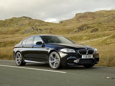 BMW M5 UK Version 2012 poster