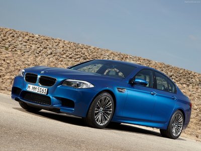BMW M5 2012 poster