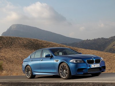 BMW M5 2012 Poster with Hanger