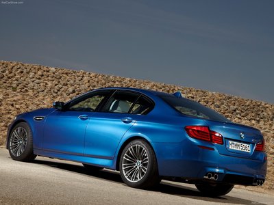 BMW M5 2012 poster