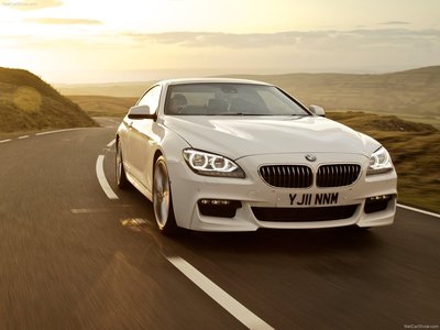 BMW 640d Coupe 2012 Poster with Hanger