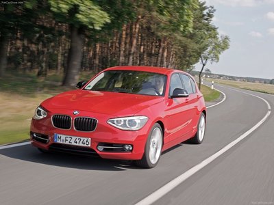 BMW 1 Series Sport Line 2012 Poster with Hanger