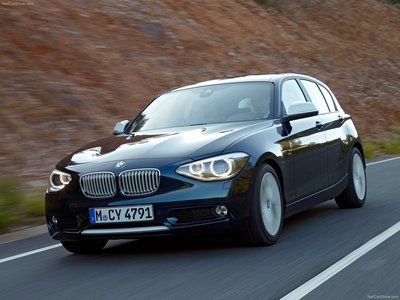 BMW 1 Series 2012 canvas poster