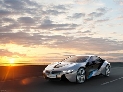 BMW i8 Concept 2011 poster