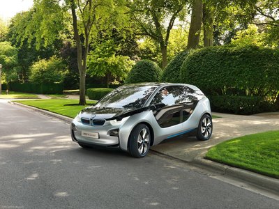 BMW i3 Concept 2011 Poster with Hanger