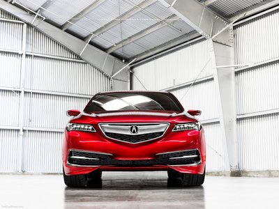 Acura TLX Concept 2014 metal framed poster