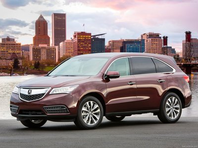 Acura MDX 2014 canvas poster