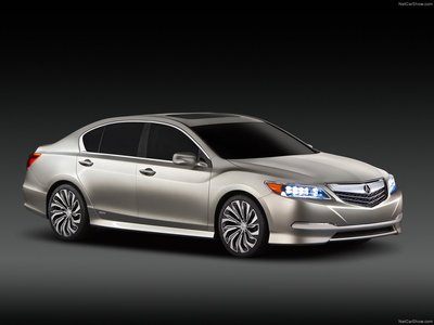 Acura RLX Concept 2012 Poster with Hanger