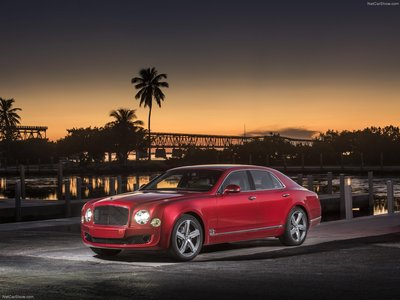 Bentley Mulsanne Speed 2015 poster